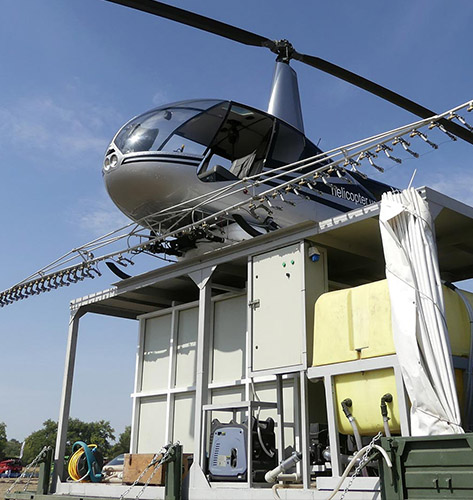 Oklahoma City Helicopter Ice Melt