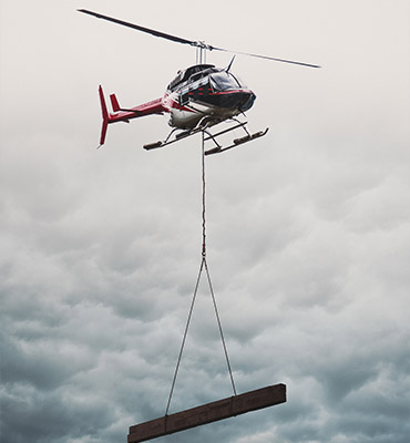 Oklahoma City Helicopter Lift Support Beam