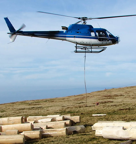 Oklahoma City Helicopter Logging